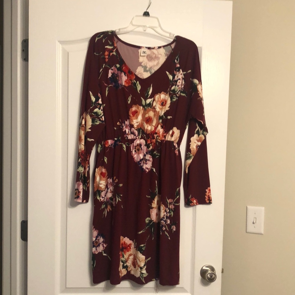 Sew in Love Floral Dress